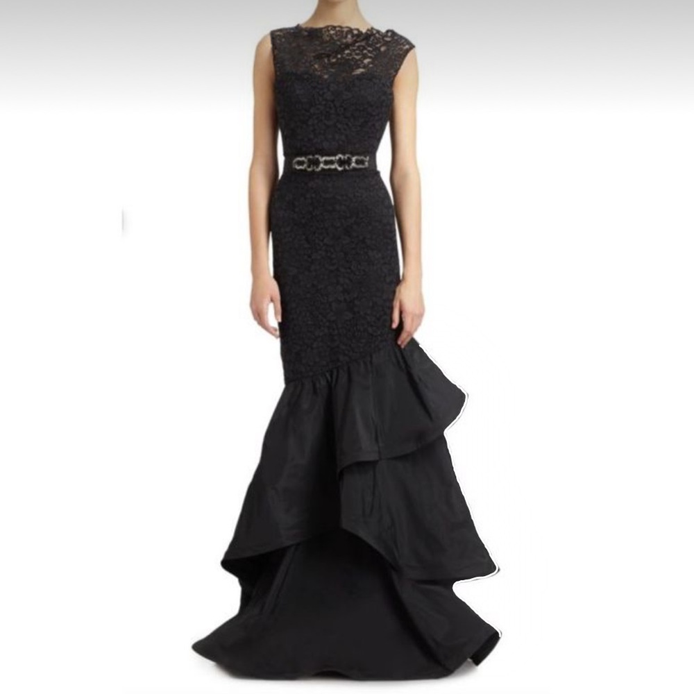 black tie wedding bride bridal bridesmaid mother MOH MOB taffeta lace gown prom